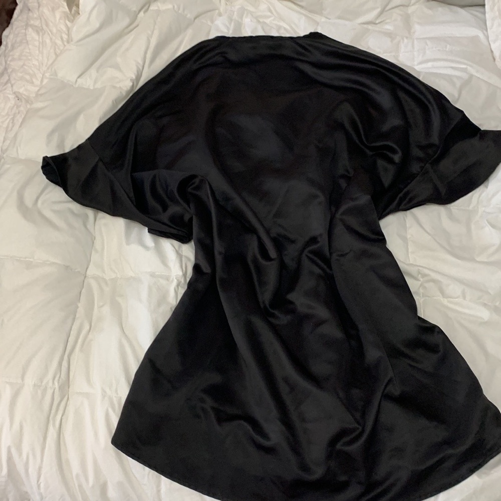 🎄Victoria Secret Short Robe Lounge Gift NEW - Picture 5 of 6